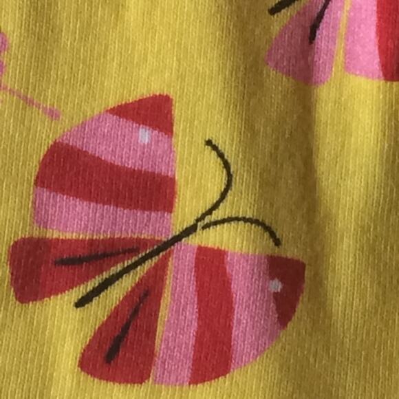 Hanna Andersson Infant Butterfly Pajamas - Picture 2 of 3